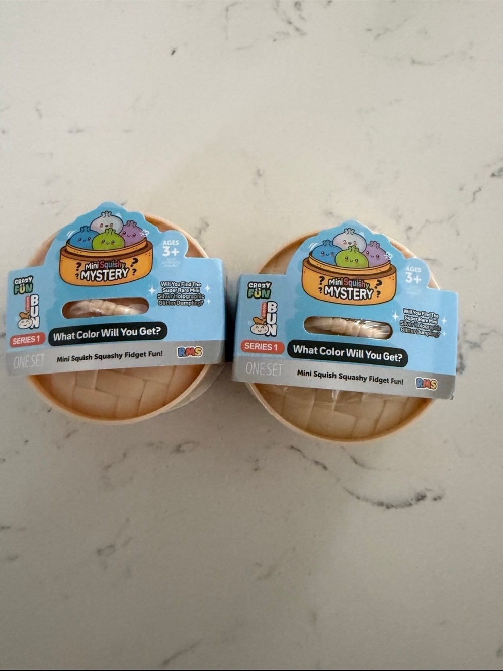 RMS Mini Mystery dumplings series 1 set of 2 viral Squishy Toys